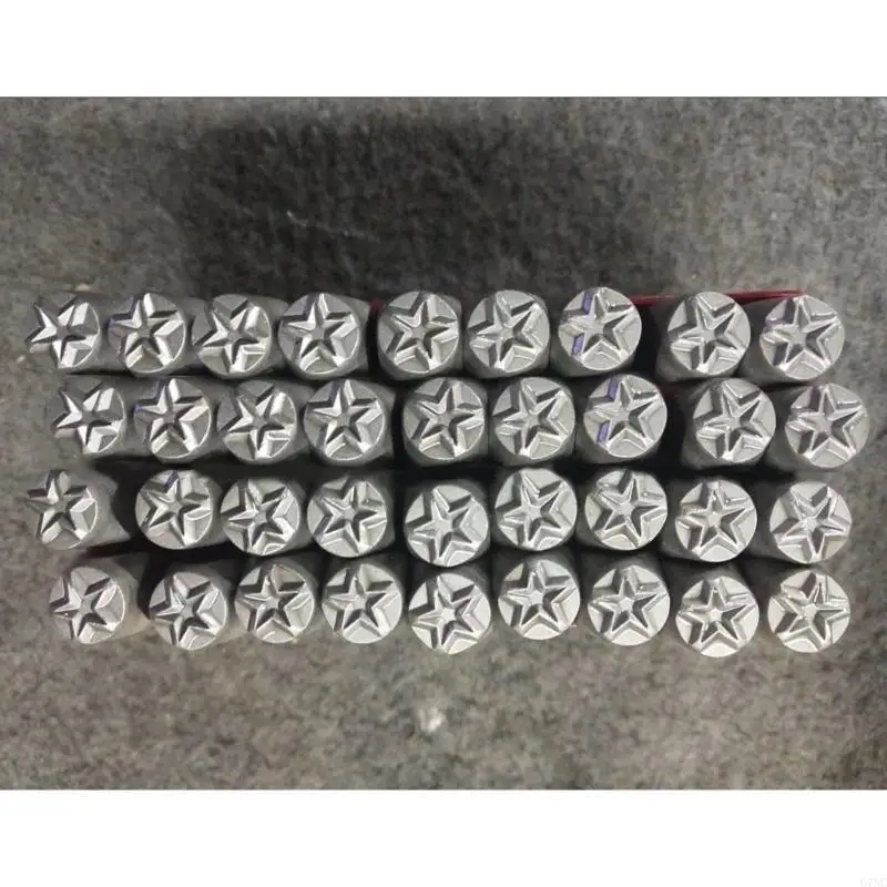 3Pcs Star Shaped Metal Tool Set for Creative Jewelry Making Stamping Tools