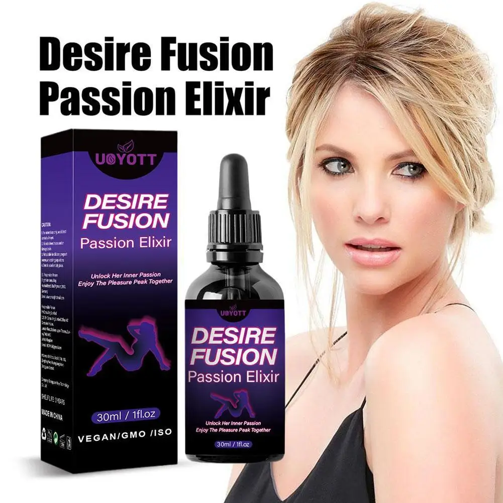 

Desire Fusion Passion Elxir Libido Booster For Women Enhance Self-Confidence Increase Attractiveness Ignite The Love Spark