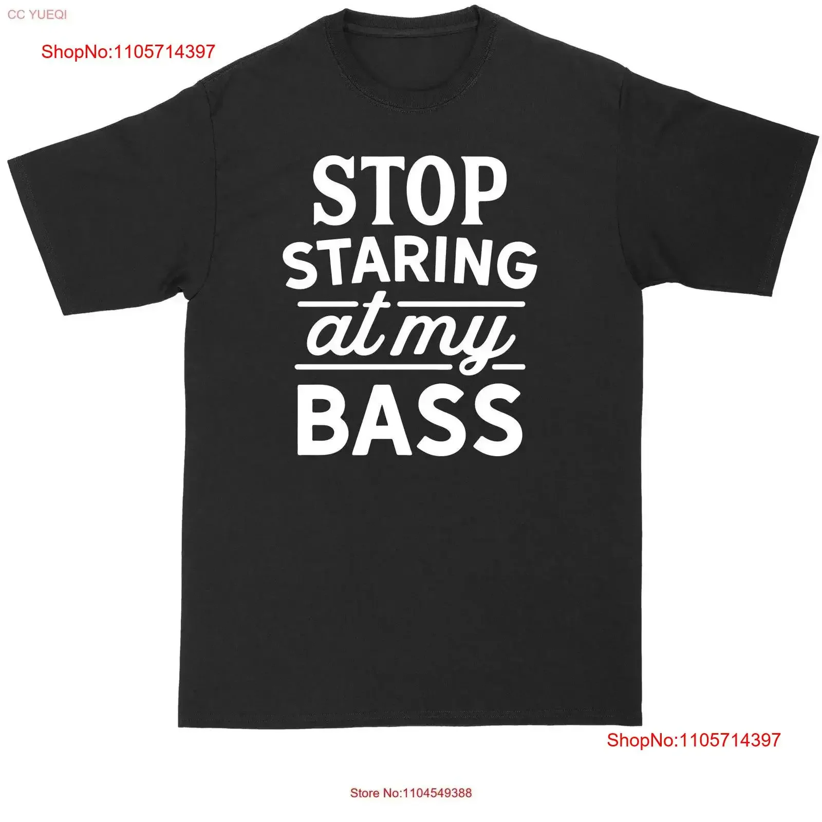 Stop Staring at My Bass Fishing T Shirt Mens Big and Tall vintage Washed streetwear Casual graphic Top For Everyday Wear