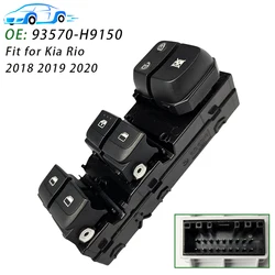 Front Left Master Power Window Switch Lifter Control Button for Kia Rio 2018 2019 2020 Car Auto Parts 93570-H9150 93570H9150
