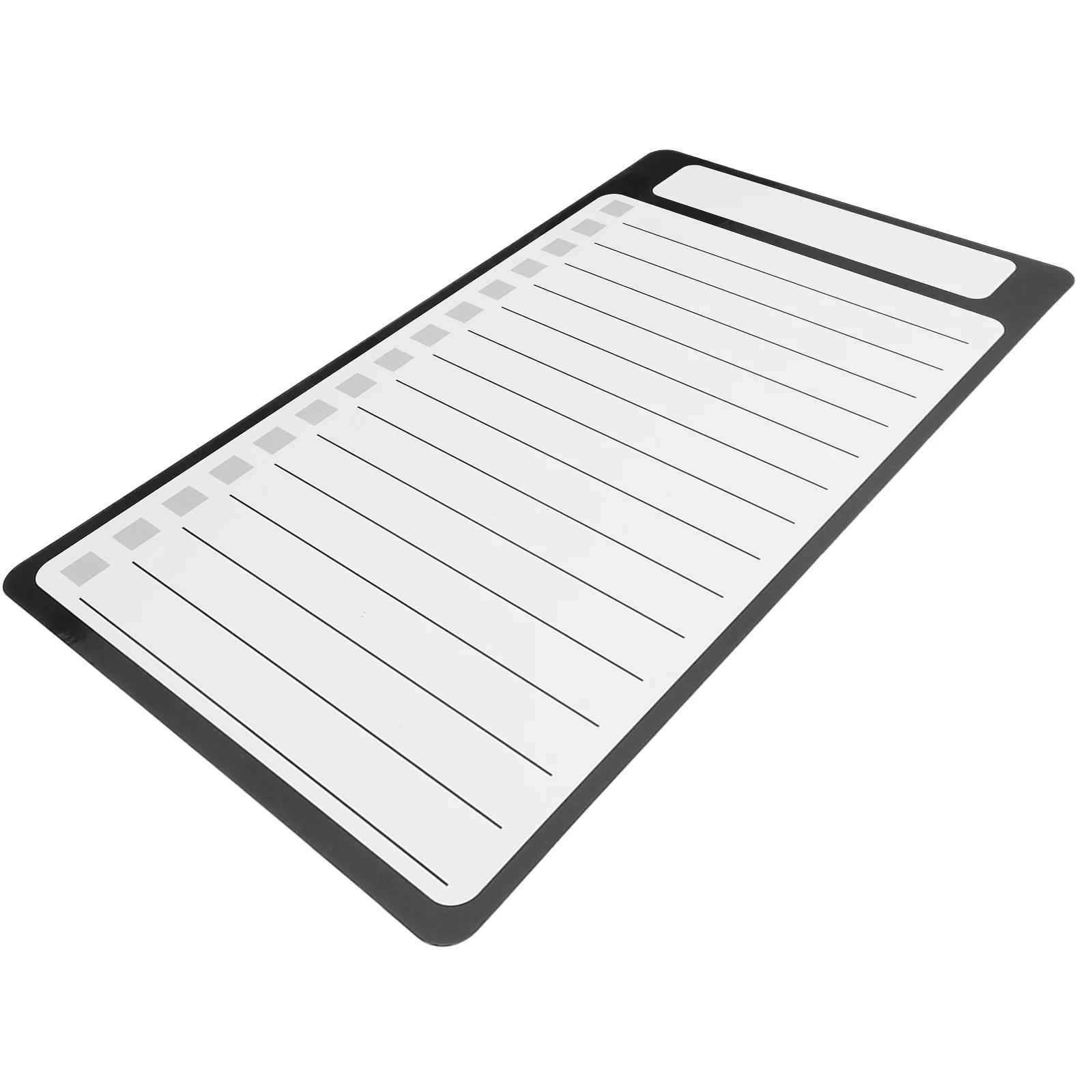 Magnetic Notepad for Refrigerator Wear Resistant Pet Surface Ideal for Shopping List Weekly Planner Style Fits Any