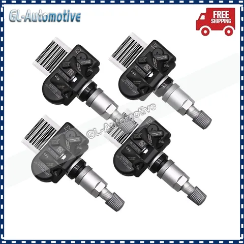 Комплект из 4 датчиков давления в шинах TPMS A0009054104 для Mercedes-Benz CLA, CLS, E-Class, GLS, BMW 3, 4, 5, 6, 7, X3, X4, X5, X6, X7, Z4