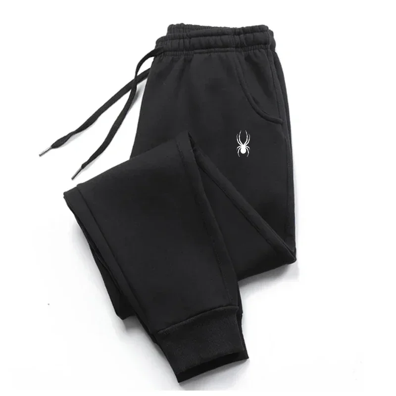 Men's Casual Fleece Drawstring Jogging Pants Running Pants Gym Pants Lettering Print Workout Fall Winter