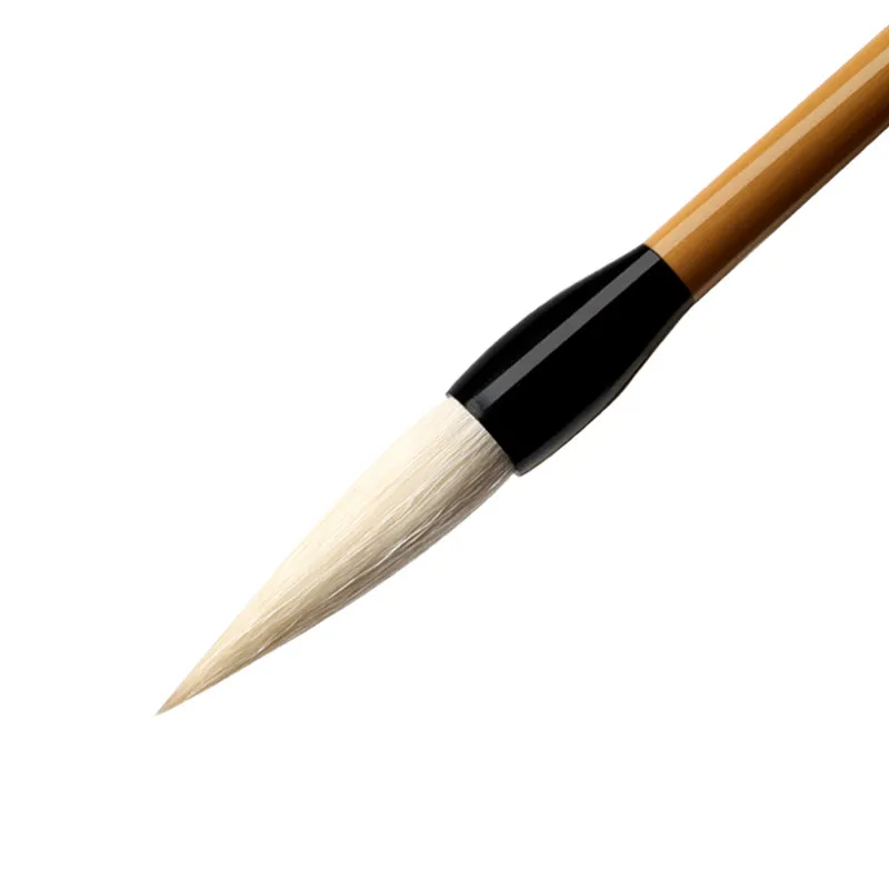 Reinforced Woolen Hair Calligraphy Brush Set Regular Script Running Script Clerical Script Writing Bursh Chinese Painting Brush