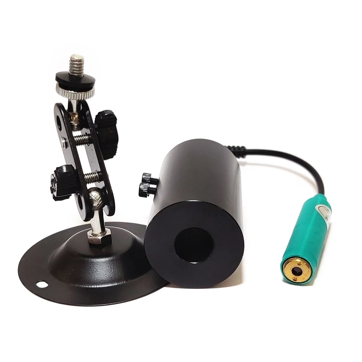 532nm 400mW Green Dot Powerful Long-time Work Industrial Laser Diode Module with Adapter Holder