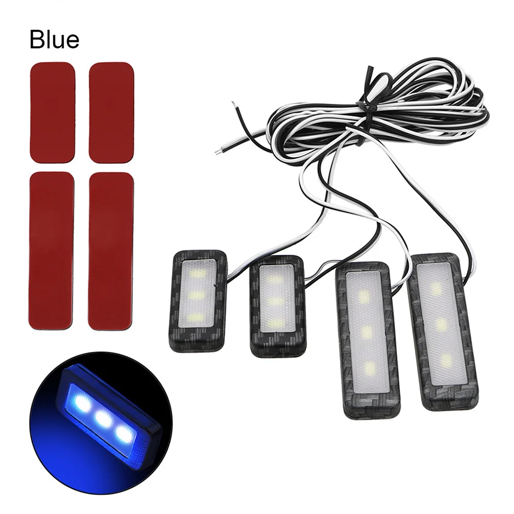 Armrest Interior Door Handle Lighting Car Inner Bowl Light Part Name Voltage Create Romantic   Armrest Interior