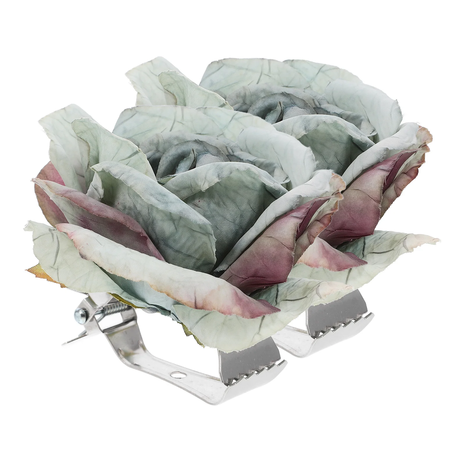 

Alipis 2Pcs Elegant Rose Curtain Tiebacks Strong Clamping Drapery Holders for Sheer Thin Curtains Home Decor