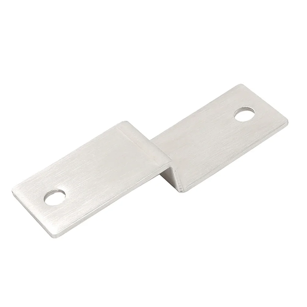 Corner Brackets Connector Multifunctional Stainless Steel Thickened Z-shaped Corner Fixed Connector Home Improvement Hinges