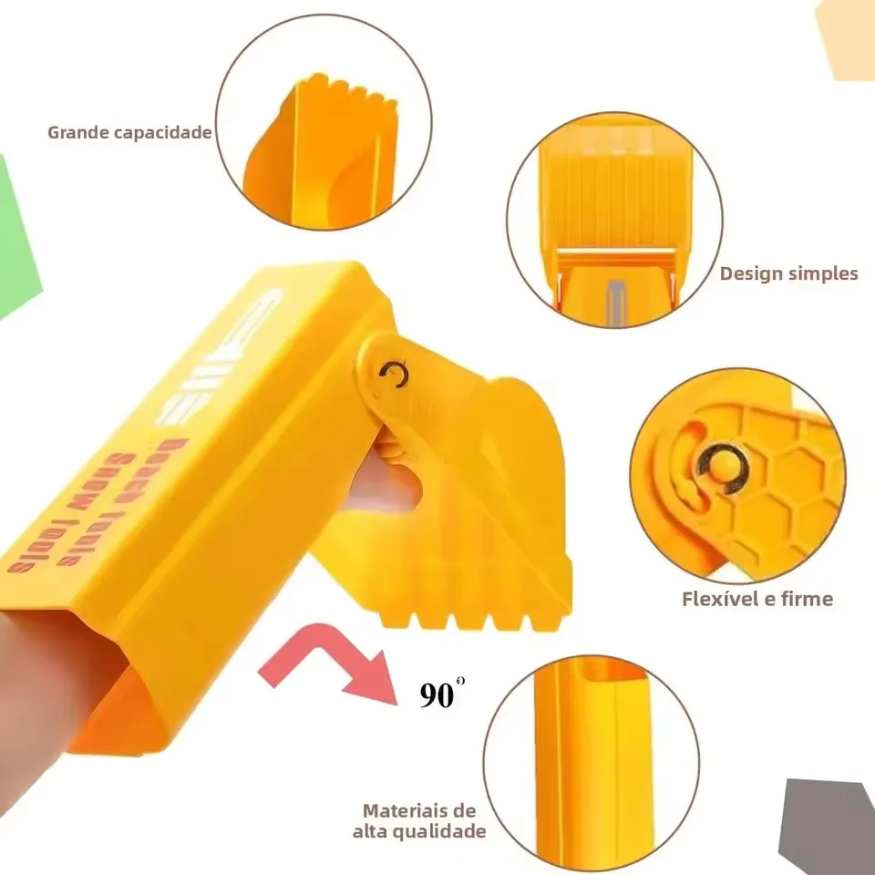 1 قطعة لعبة حقل الثلج على الشاطئ اللعب مع معاول الرمل أدوات يدوية للأطفال حفر الرمال رياض الأطفال حمامات الرمل اللعب مع معاول الرمل #5