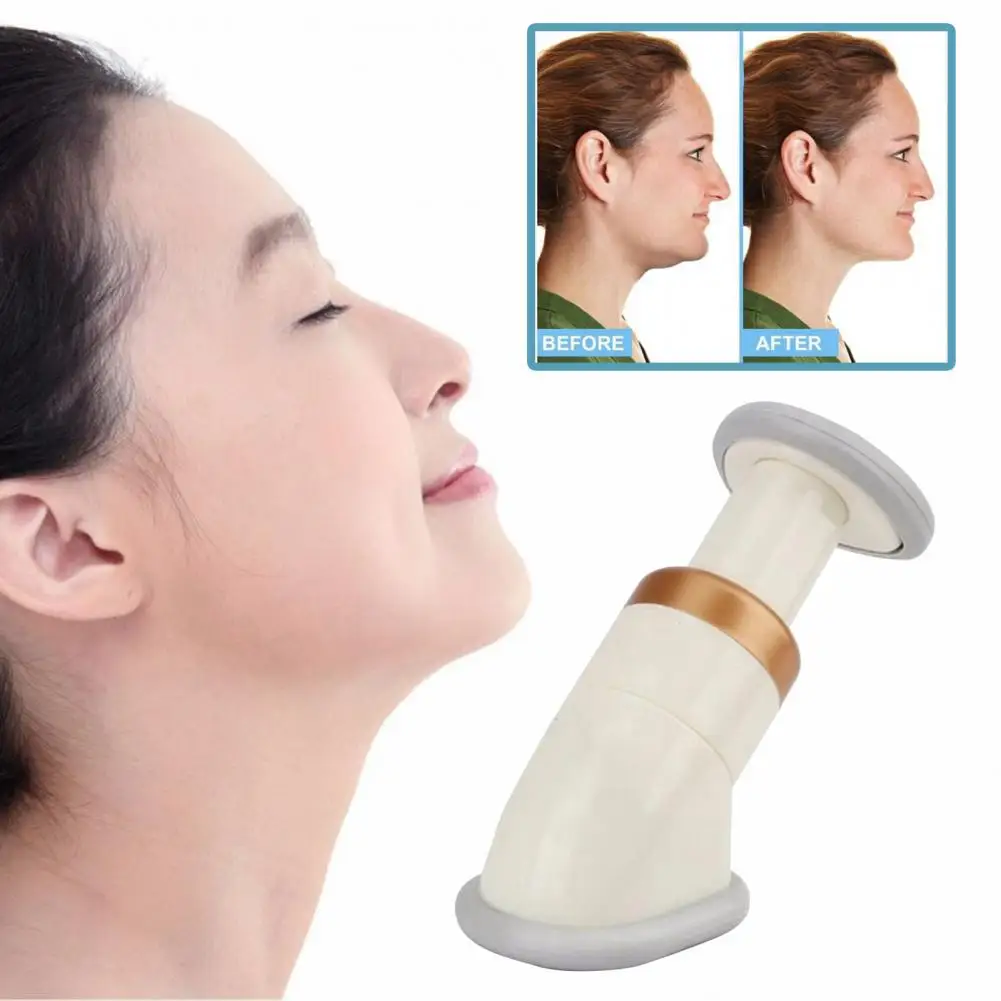 Entrenador facial reductor de doble barbilla portátil para mujer, conjunto de ejercitador de cuello y cara, sistema de tonificación de mandíbula efectivo, entrenador para A