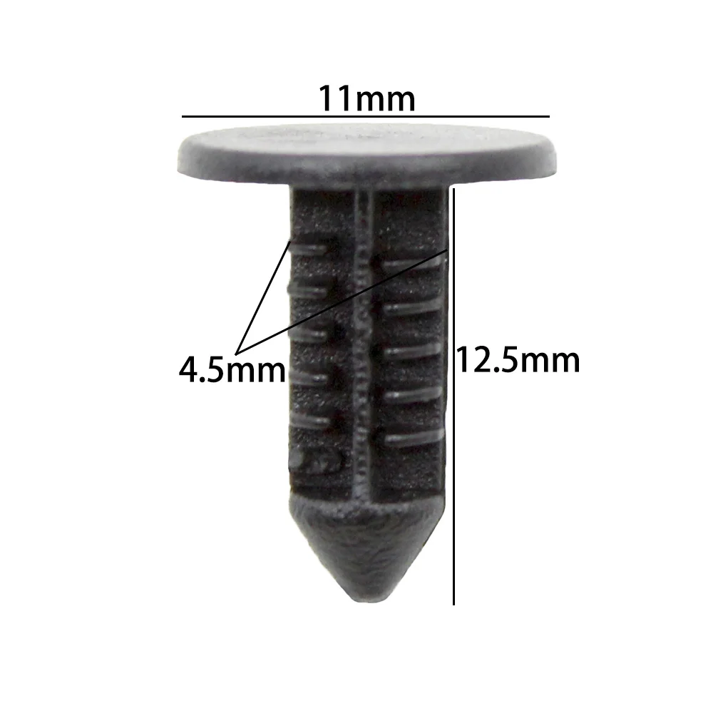 Hochwertige Verkleidung aus Kunststoff, zum Einstecken, 4,5 mm, 5 mm, 6 mm, 7 mm, 8 mm, 9 mm, 10 mm, 11 mm Loch, Auto-Innenverkleidungsclip