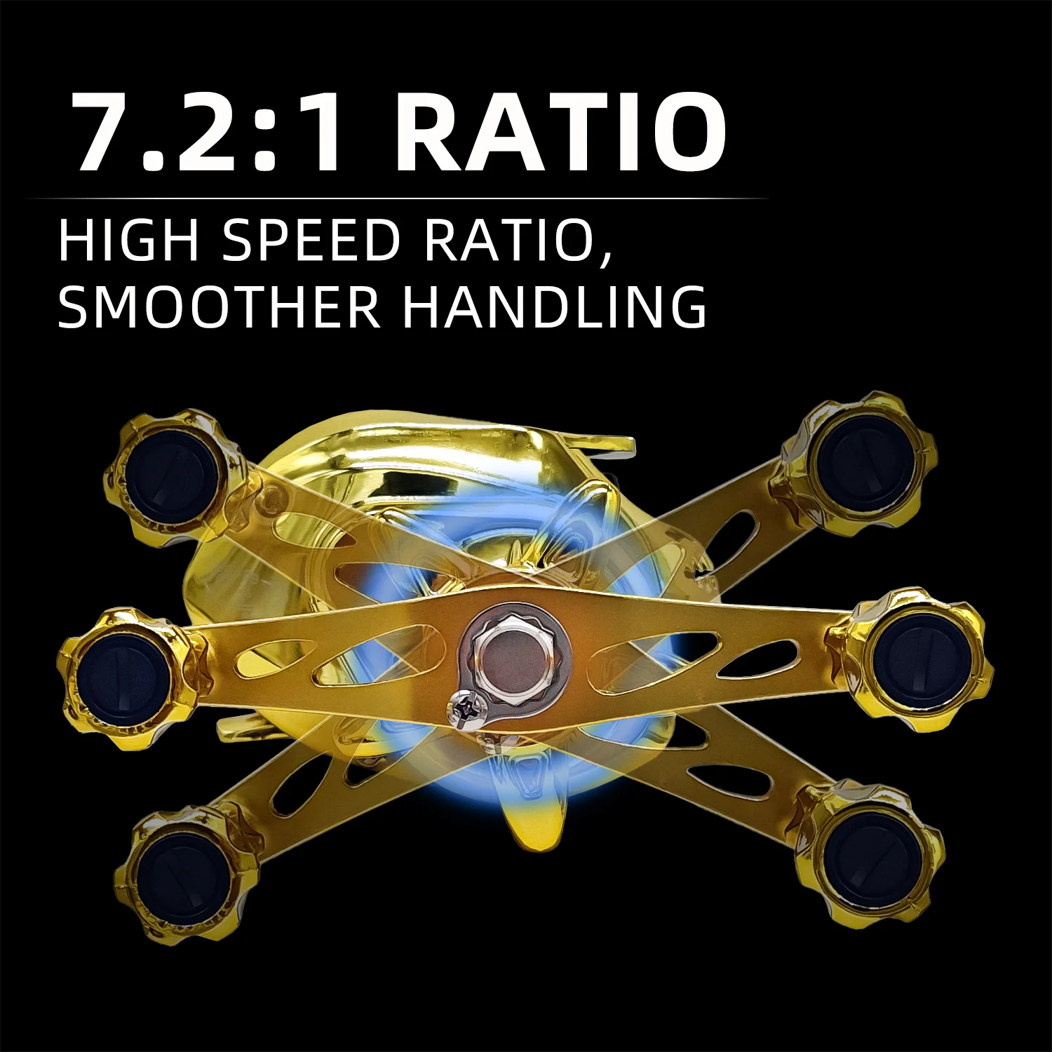 Stainless Steel Baitcasting Reel 5