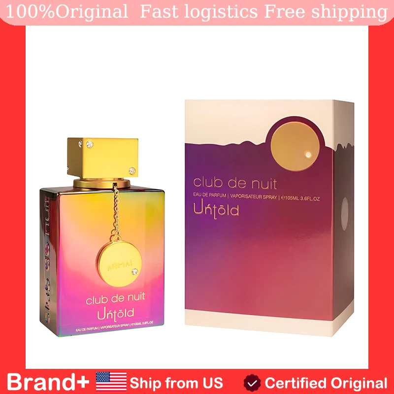 

Original Arabic Perfume Armaf Club De Nuit Untold for Men Eau de Parfum Spray 3.6 Ounce Eastern-Middle Eastern fragrance long lasting fragrance Cologne Persistence Pheromone Portable Birthday gift