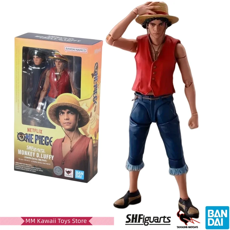 

In Stock Bandai S.H.Figuarts SHF One Piece Live-action Luffy Roronoa Zoro Anime Action Figure Toy Model Collection Hobby Gift