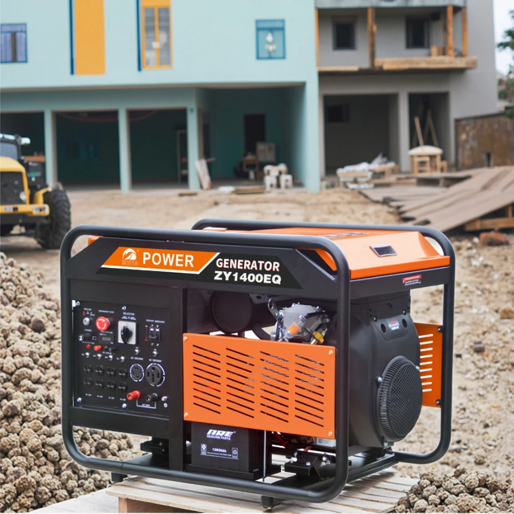 Small 230V 380V Electric Three-Phase  Generators 10Kw-19Kw Auto Remote Start 4-stroke Air-Cooled Engine 50/60Hz
