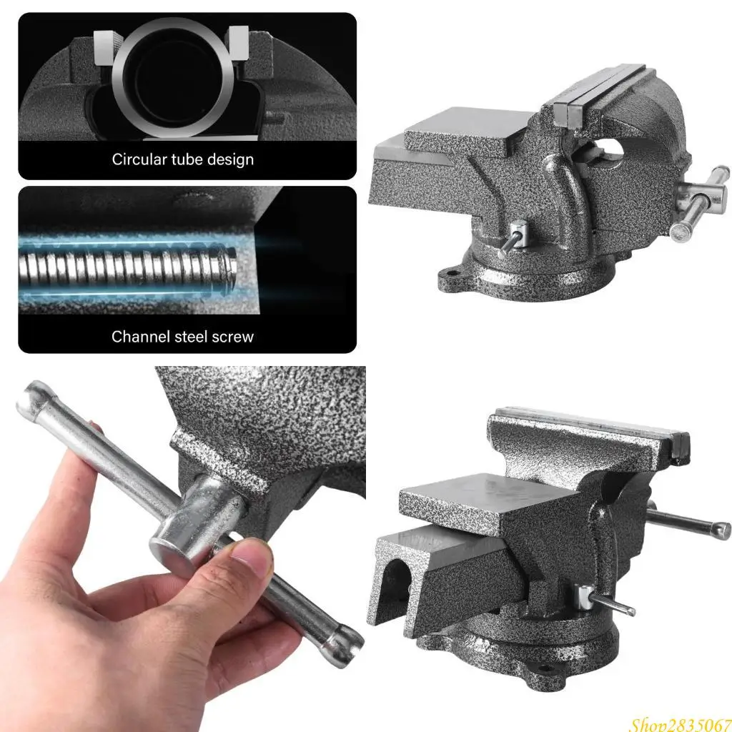 

6 -дюймовые тяжелые скамейки визей с видальными базовыми столешницами закрепления 831F