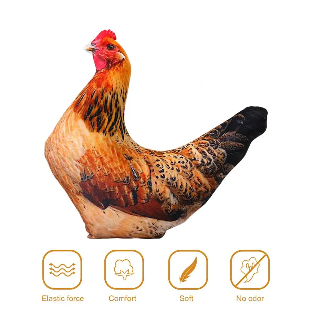 สมจริงตุ๊กตา Pigeon Plush ของเล่นตุ๊กตาหมอนสมจริงเป็ดห่านไก่ของขวัญเด็กตกแต่งบ้าน Accents ตุ๊กตาของเล่น