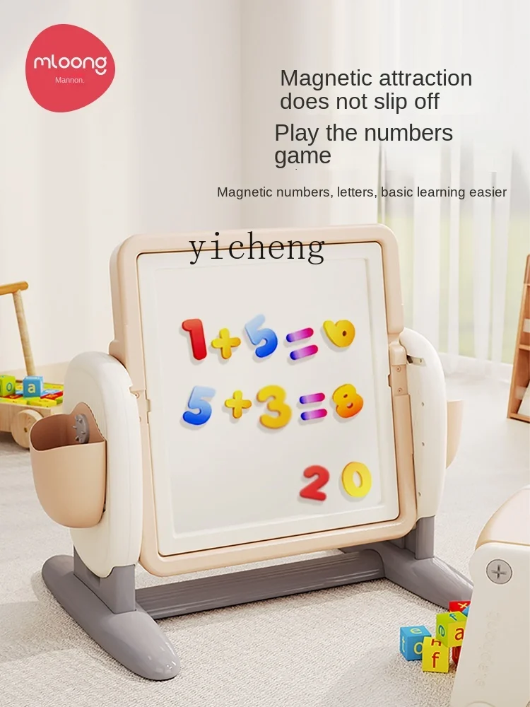 โต๊ะบล็อกตัวต่ออเนกประสงค์สำหรับเด็ก XL บล็อกตัวต่อขนาดใหญ่สำหรับเด็กเล็ก เกมบล็อกตัวต่อในร่ม ยกได้