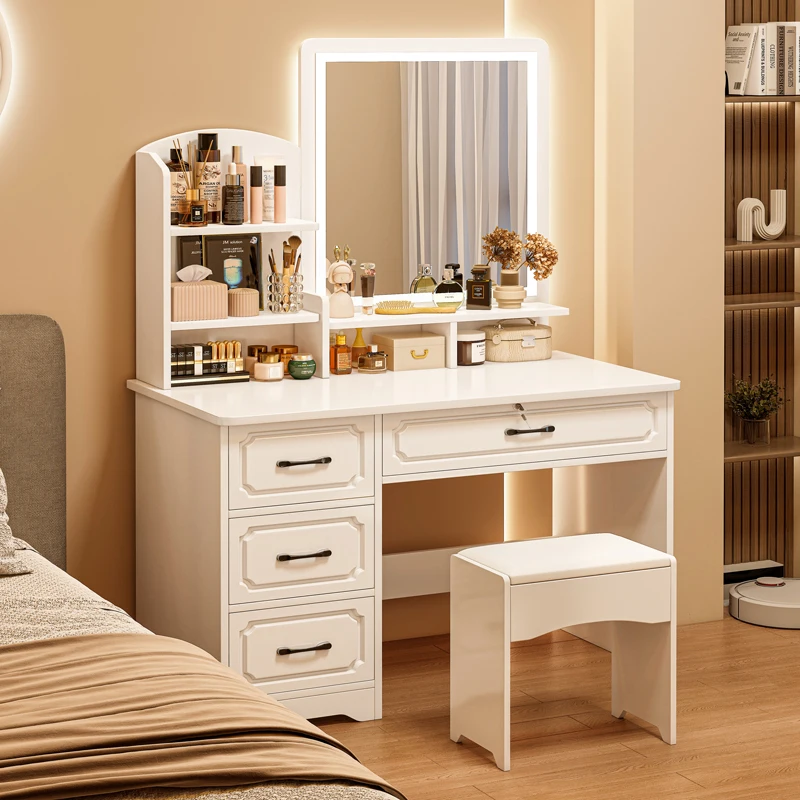 

Dresser bedroom modern simple European master bedroom makeup table small dressing table storage cabinet integrated