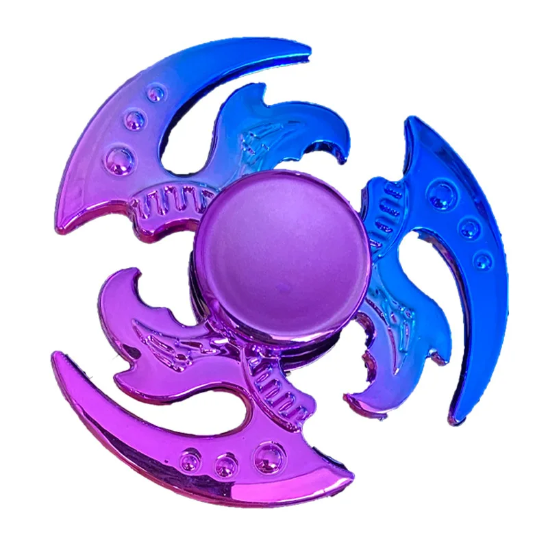 Colorful Fidget Spinner Material Stress Relief Toy Rainbow Fidget Spinner Colorful Hand Spinner Anti-Anxiety Toy for Spinners