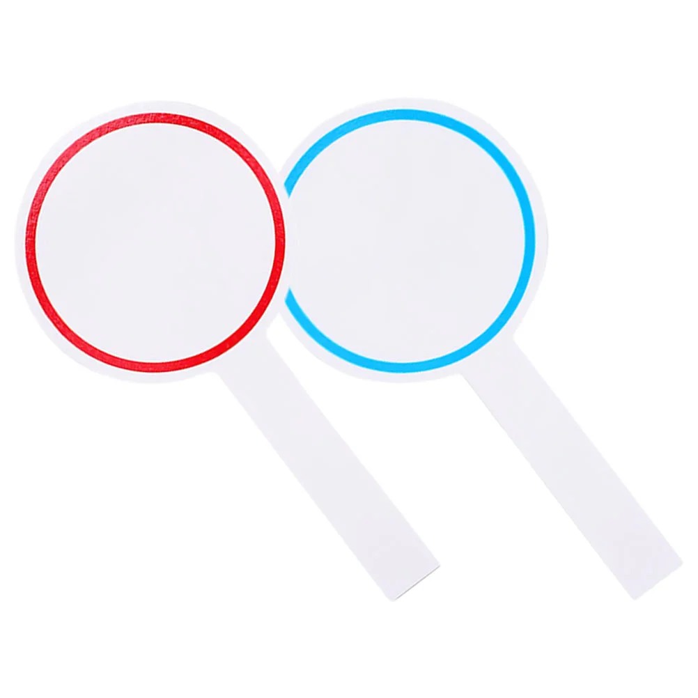 Dry Erase Lap Boards Score Scoreboard for Voting Handheld DIY Blank Writing White
