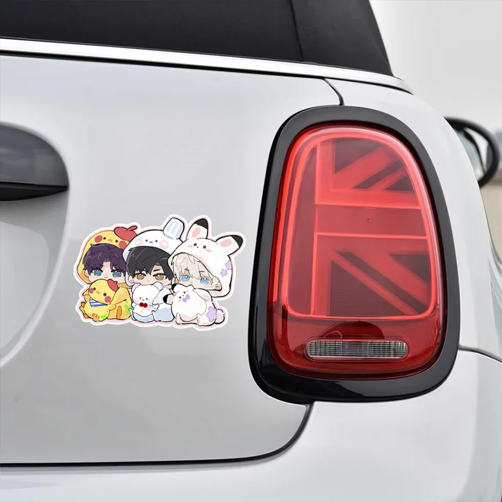 Xavier Rafayel Zayne Love and Deepspace Car Sticker Auto Window Bumper Vinyl Decal Waterproof Motorcycle Body Fuel Tank Decorate