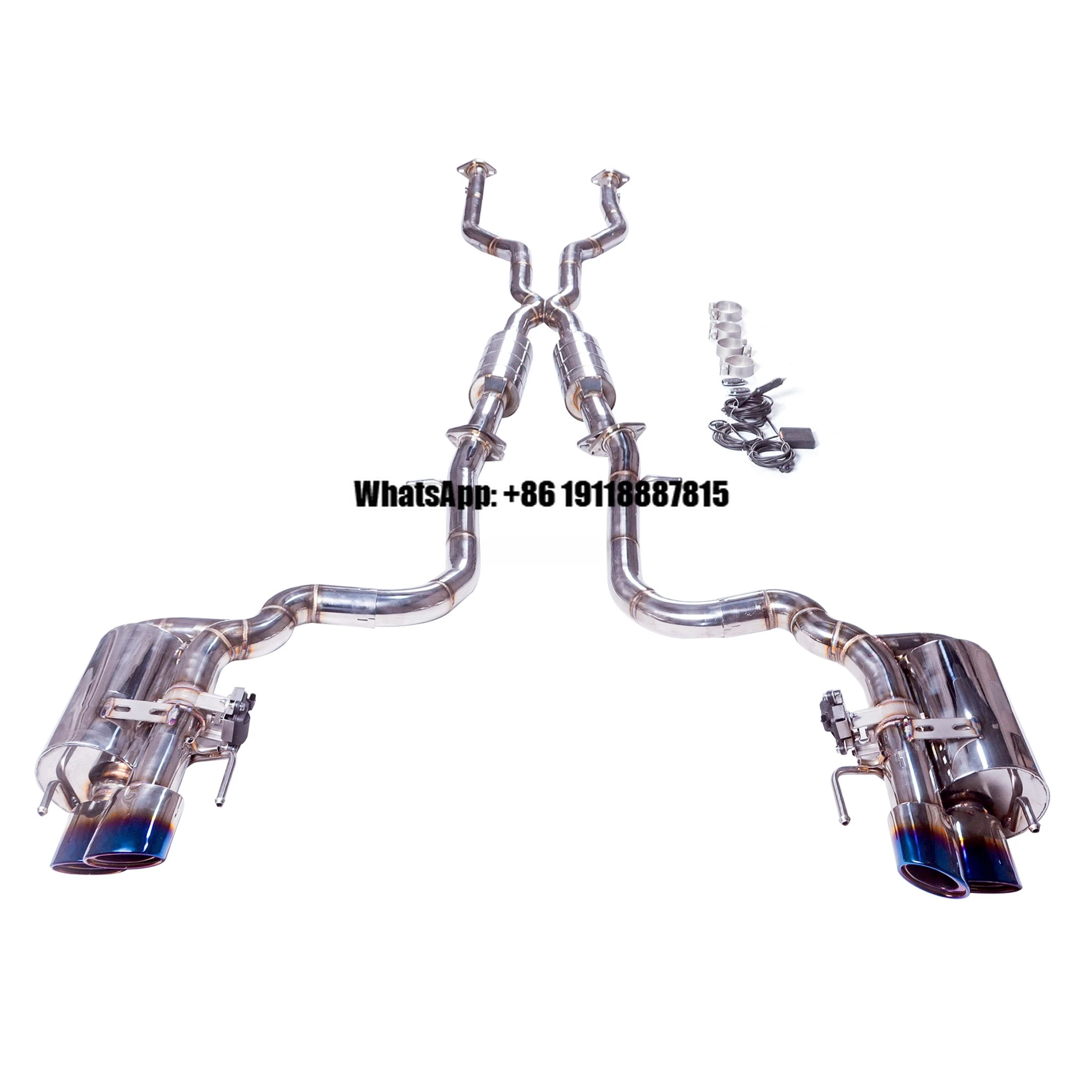 

High Quality for Lexus GSF RCF Catback Exhaust IS500 5.0L Exhaust System with Electronic Exhaust Valve