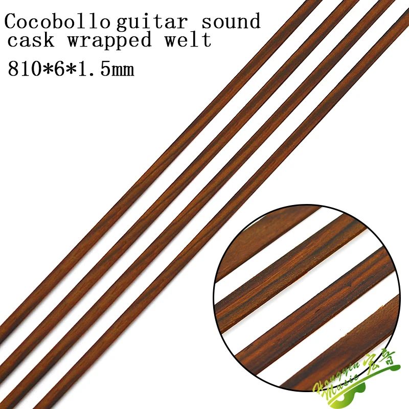 20 pcs Wood Guitar Binding Strip Luthier Binding Purfling Inlay Stringed Instruments for Guitar Body Parts Maple/Rose/Flame