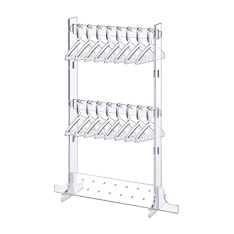 

Acrylic Ear Studs Display Rack Retail Show Exhibition Earring Holder