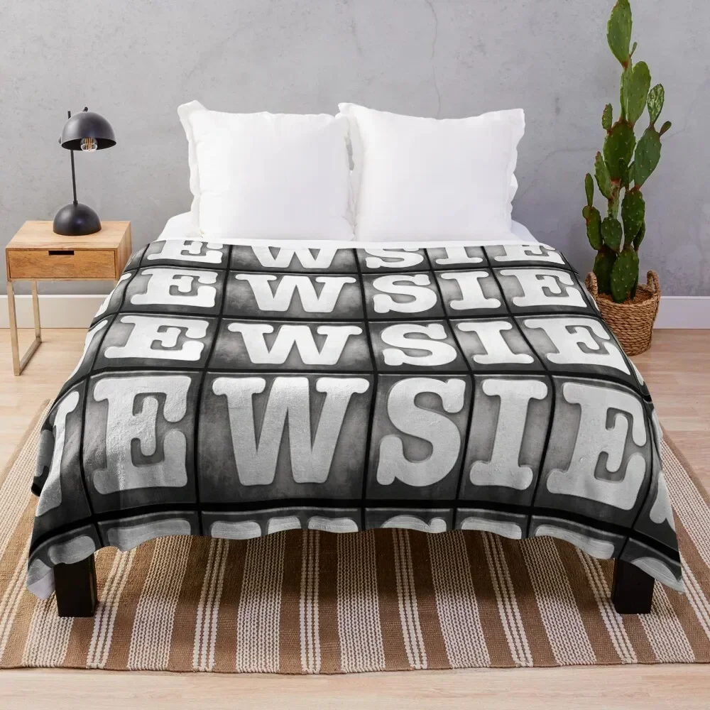 Newsies Logo Throw Blanket Flannel Hairy Sofa Throw Plaid Blankets