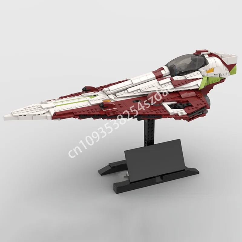 

NEW 1515PCS Star Battle Custom UCS Obi-Wan’s Starfighter Creative Children Brick Toy Birthday Diy Building Christmas Gift Blocks
