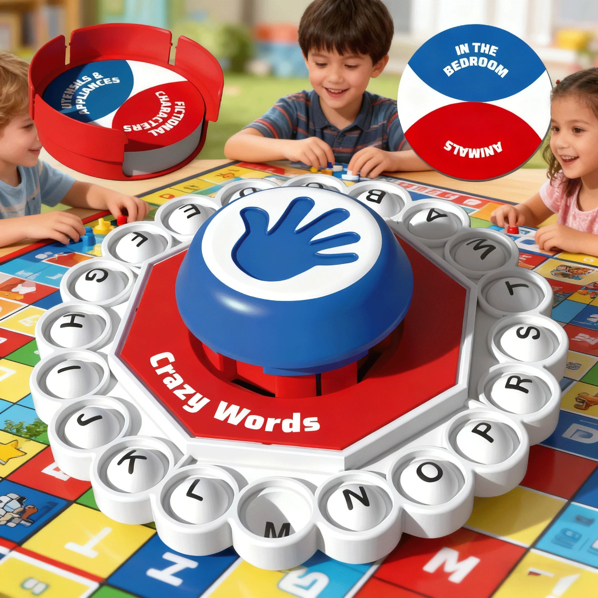 

Сумасшедший алфавит, буквенная игра, английская настольная игра, быстрая упаковка, семейное веселье, игра-головоломка с быстрым мышлением и буквами, подарок для детей