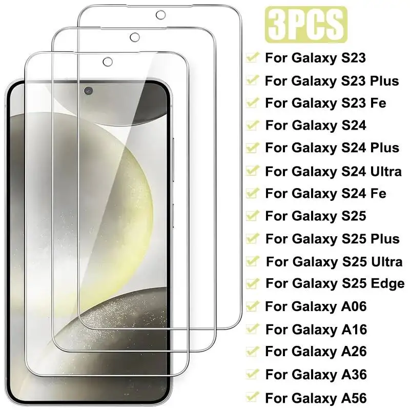 3Pcs Tempered Galax…