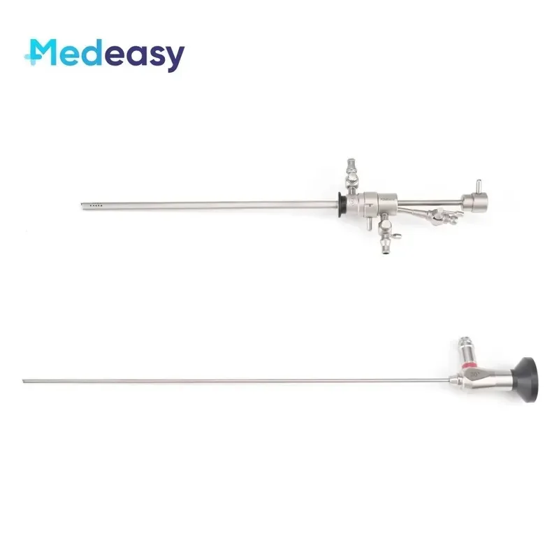 Hot Sale Medeasy Hysteroscopy Set Gynecology Full Set Portable Rigid Hysteroscope Lens Uteroscope Operate Sheath