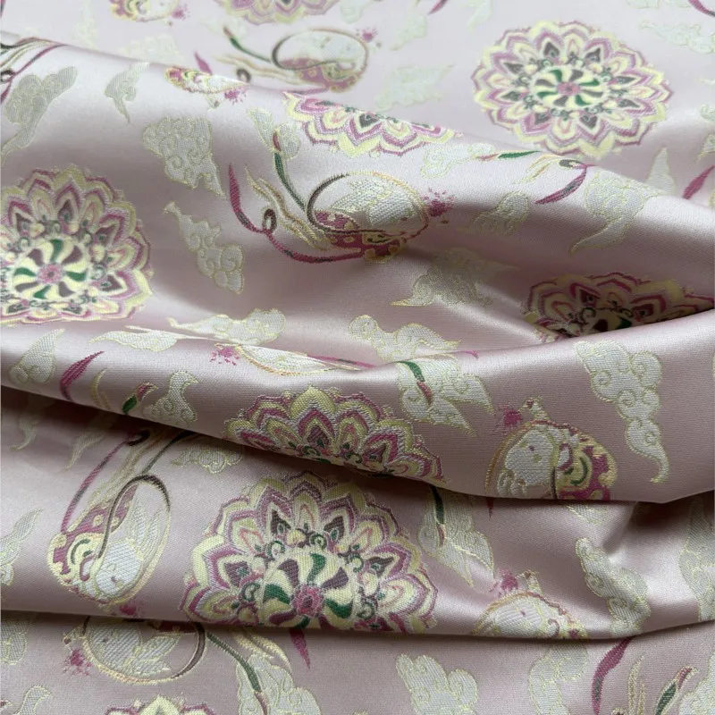 

New Chinese-style jacquard brocade satin armor fabric for Hanfu face skirt clothing