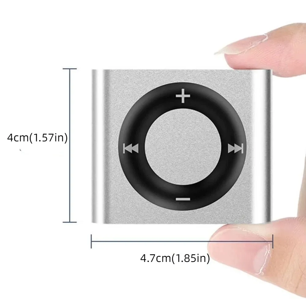 Lossless Sound Portable Mini MP3 Player Card Slot Metal Clip USB MP3 Music Players Slim Support SD TF Student Walkman Gift view 6