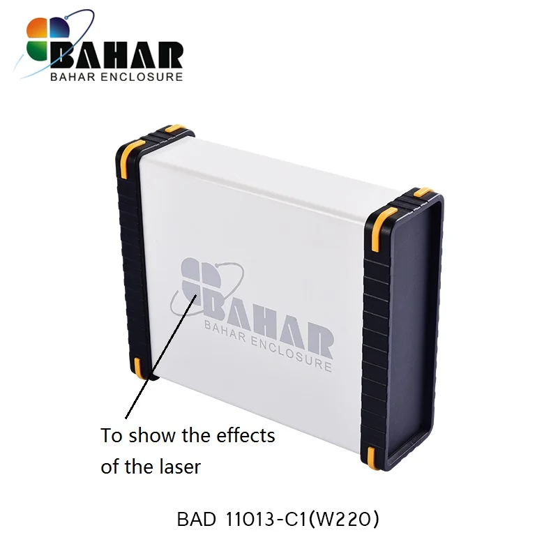 Premium Bahar Aluminum Case Wire Junction Box Instrument Shell Battery Enclosure BAD 11013 Aluminum Project Speaker Enclosure