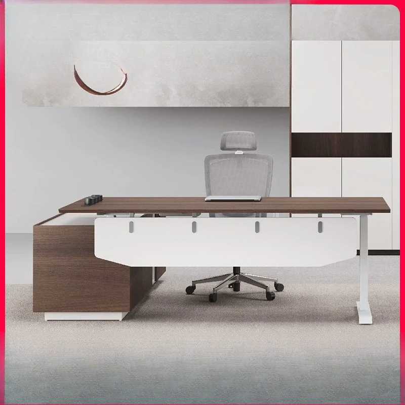 

Office furniture boss desk manager desk president lift office home computer