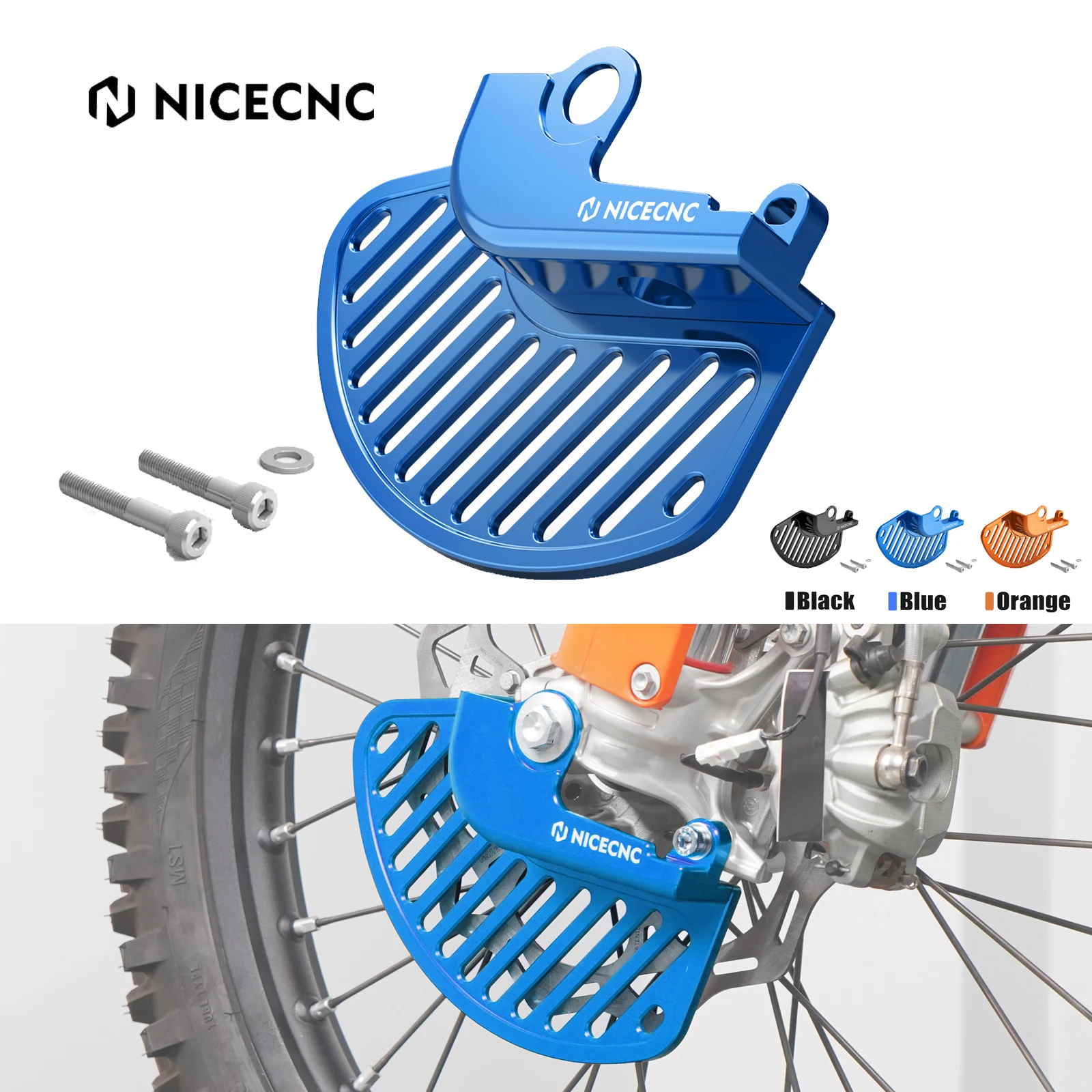 

For Husqvarna TE 300 Pro TE 250 2024-2025 TE 300i 2019-2023 FE 250 FE 350 FE 450 TC 125 250 2016-2025 Front Brake Disc Guard