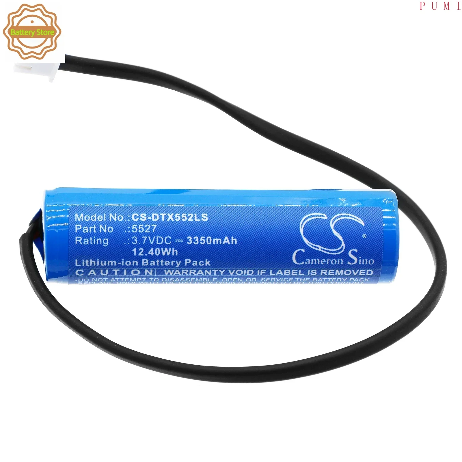 CS Replacement Battery for DOTLUX EXITflip 8H,EXITflip 3H Cinema,5508-060360,5509-060360 PN:5527,5528 3350mAh / 12.4Wh