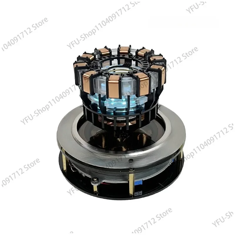 Newly Upgraded Creative Gift Desktop Ornaments Magnetic Levitation Reactor Creative Ornaments Assembled Model Figures