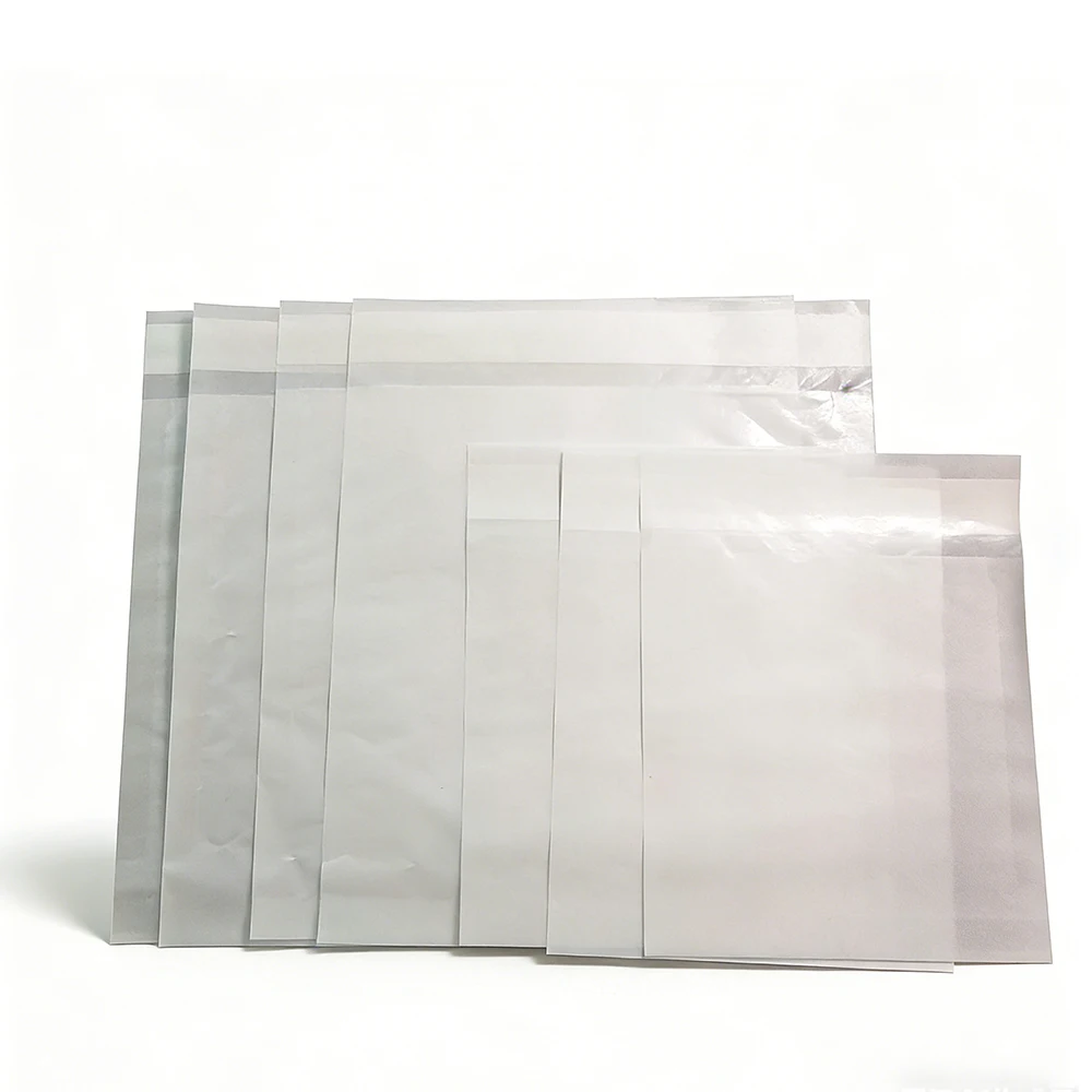 2000Pcs 8x8CM Empty Tea Bags Eco-Friendly Biodegradable Glasin Paper Bags Paper for Herbal Tea