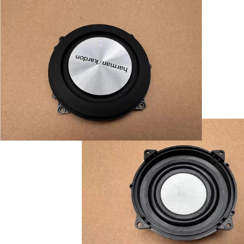 2PCS GHXAMP For Harman ONYX 4-Inch 120mm Bass Diaphragm with Metal Brushed Aluminum Panel - Bass Radiator & Enhancer