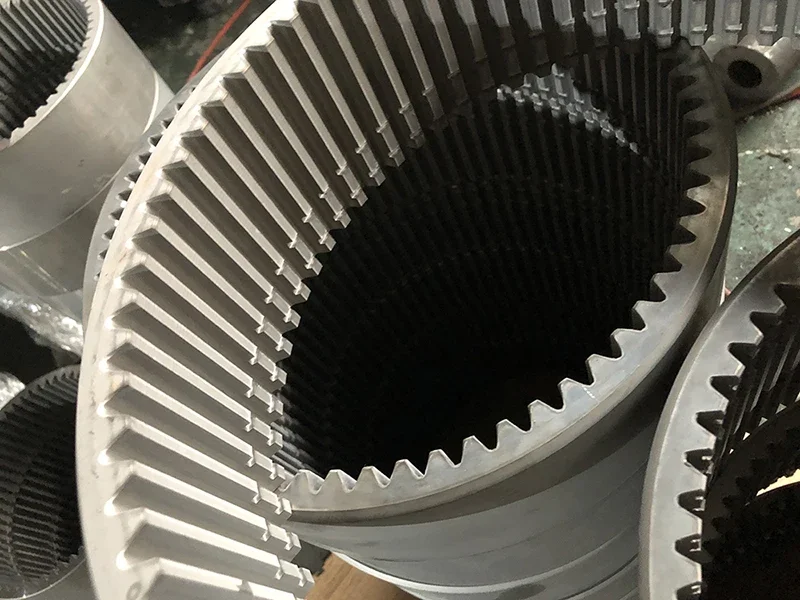 Factory Customized Heavy Du.ty Involute Large Internal Gear Loader Forklift Truck Spur Ring Gear