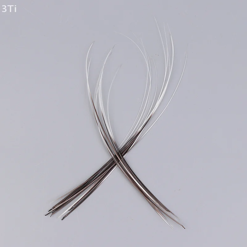 10 قطعة من شعر النيص الحقيقي، شعر الحيوانات الطبيعية، إكسسوارات الحرف الهندية، مجموعات مشروع الخياطة بنفسك