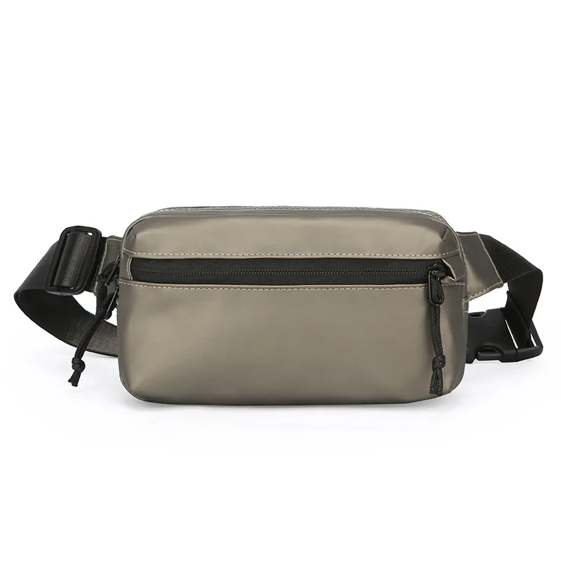 

Men Waist Bag Waterproof Crossbody Sling Pack for Cycling Sports Outdoor Travel Casual Fashion Lightweight Chest Bag