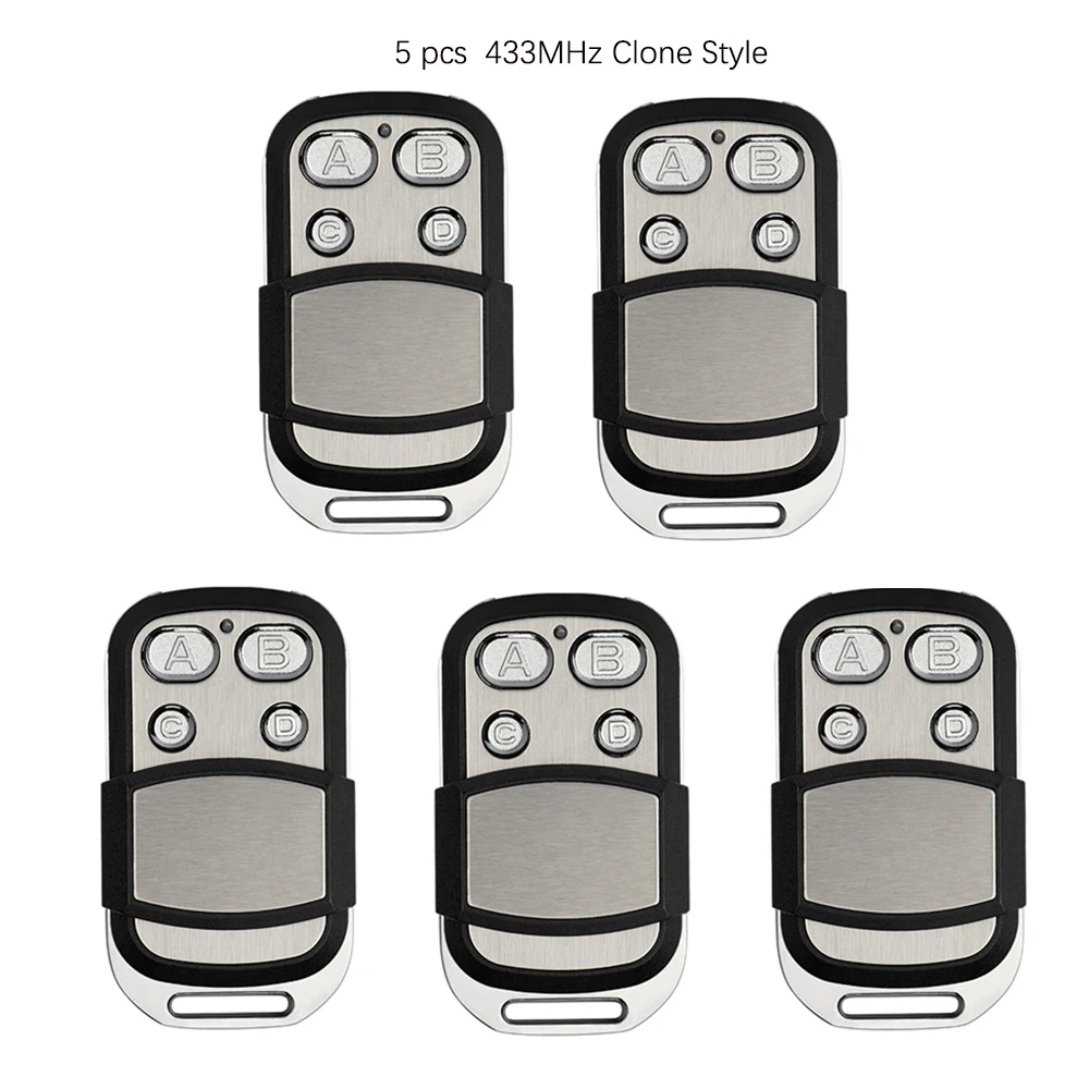 Amazon Hot Sell 433MHZ Cloning Copy Garage Remote Duplicator for BT BENINCA DOORHAN TX4 NICE flo V2 ATA PTX4 RROSSI DEA MIO TR2