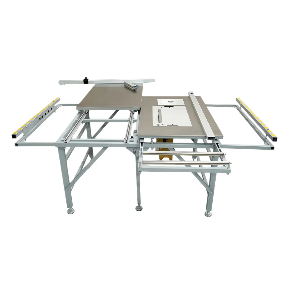 New Sliding Table Dust-Free Woodworking Saw, Multi-functional Cutting Saw for Woodworking, Foldable Household Woodworking Set