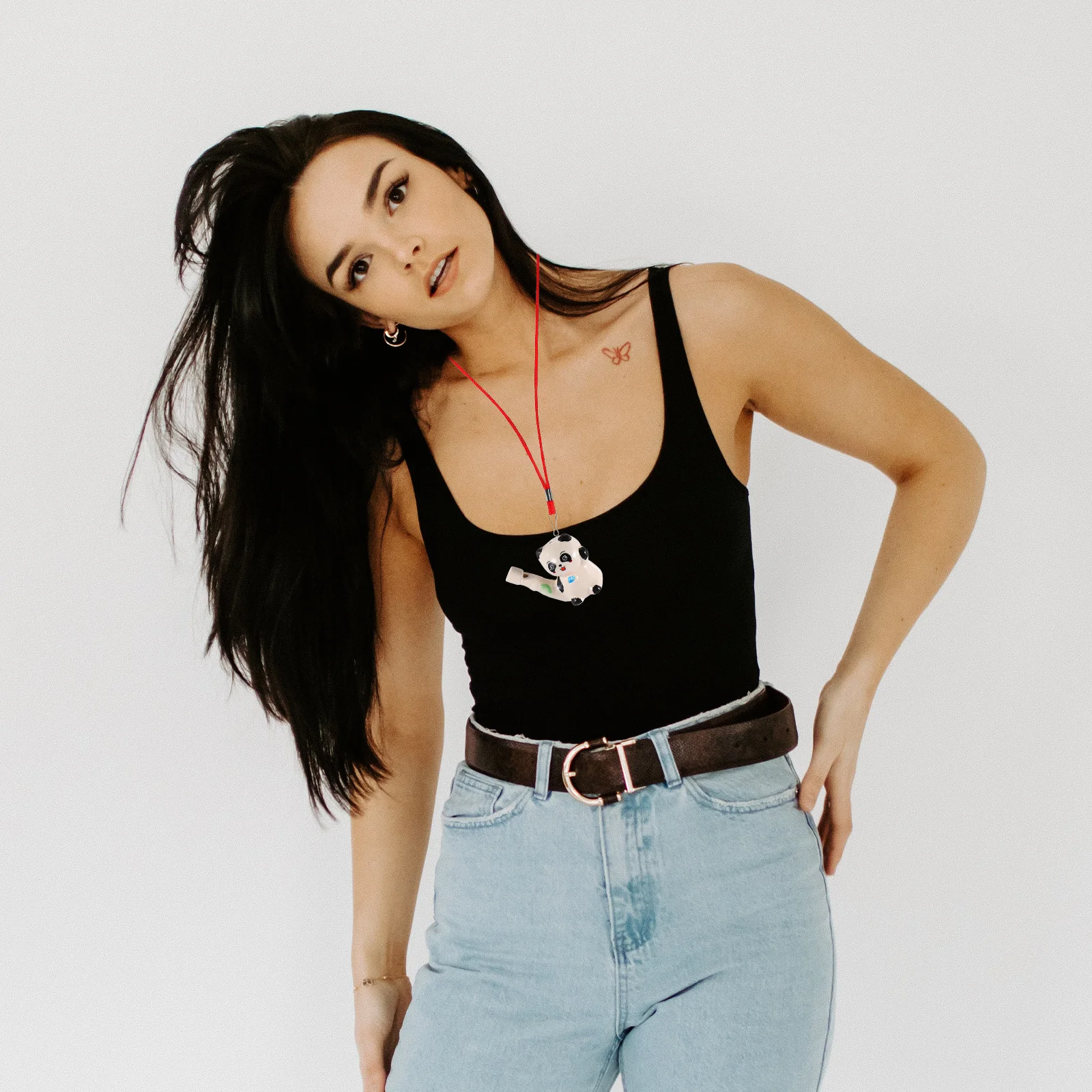 

6Pcs Panda Ceramic Water Whistles Early Learning Educational Gift for Birthday Party Favors Noise Makers Water Whistle