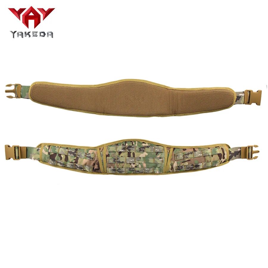 YAKEDA Camouflage Training Waist Cover Outdoor MOLLE Belt Multi functional Carrying Equipment